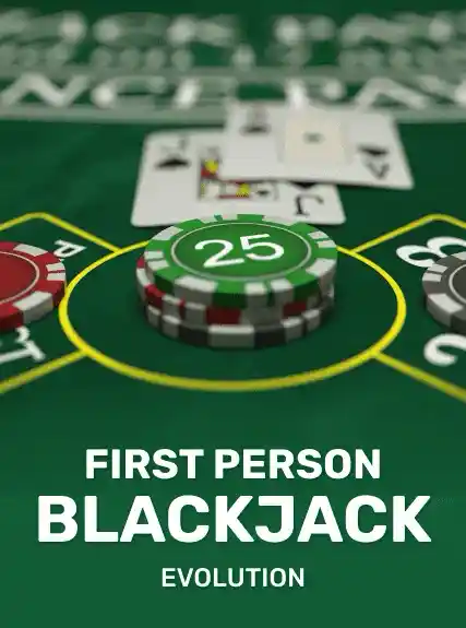 First Person Blackjack game tile
