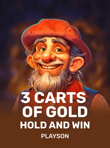 3 Carts of Gold: Hold and Win game tile