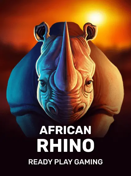 African Rhino game tile