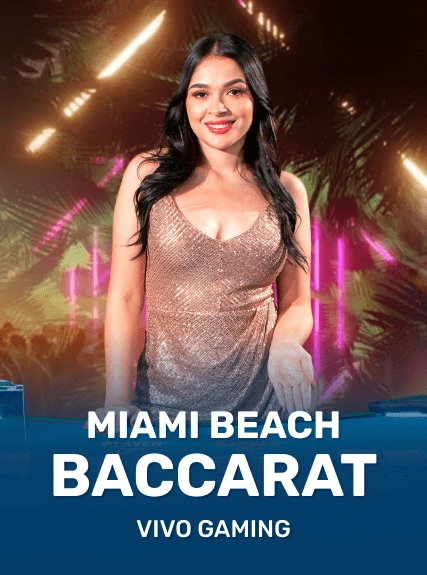 Miami Beach Baccarat game tile